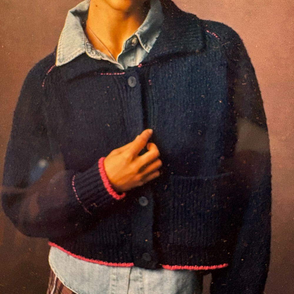Anthropologie The Jesse Dog Icon Cardigan Sweater by Pilcro♥️Too Cute♥️❤️ - Picture 8 of 10